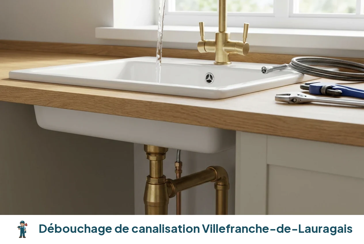 Débouchage de canalisation à Villefranche-de-Lauragais