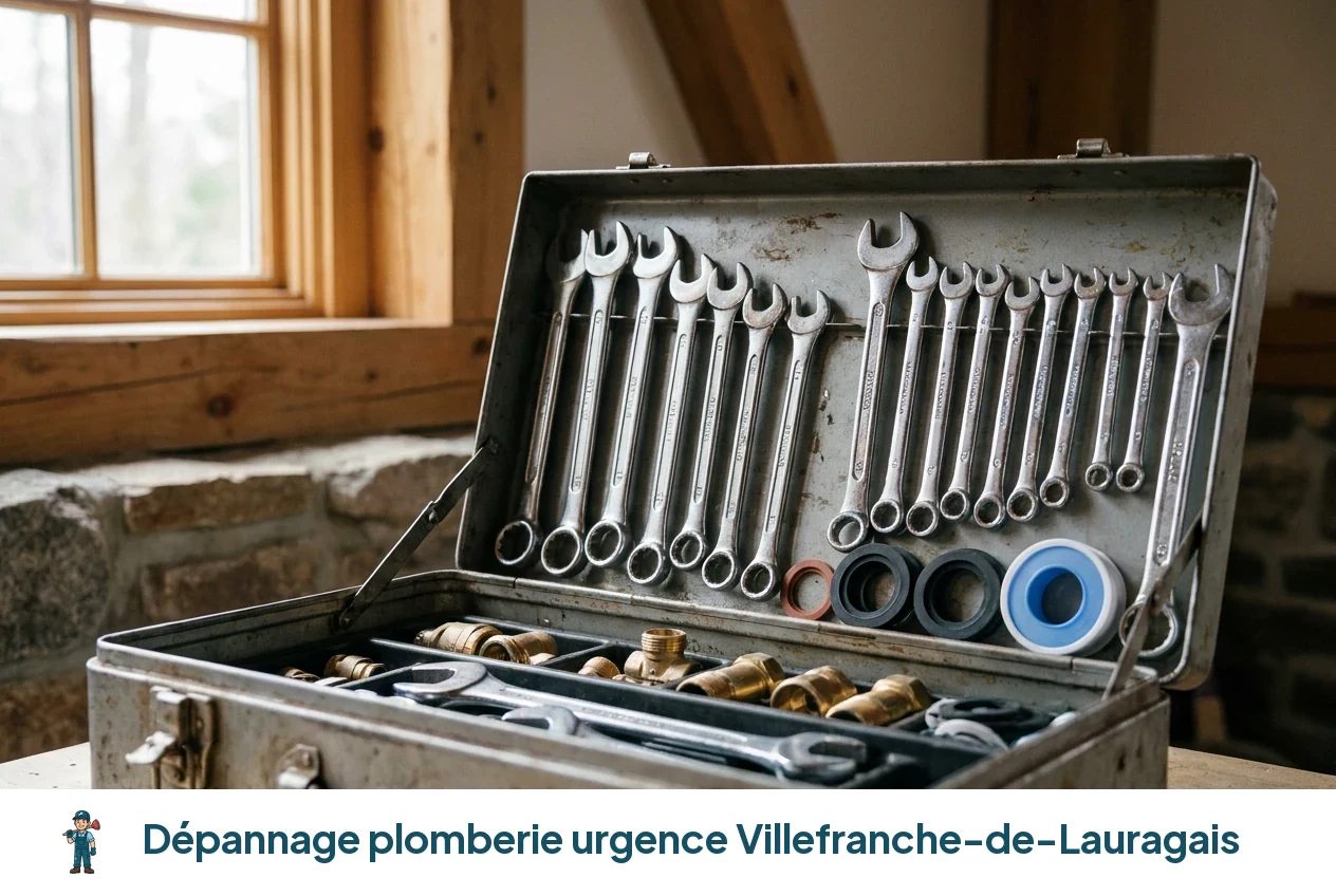 Dépannage plomberie urgence à Villefranche-de-Lauragais