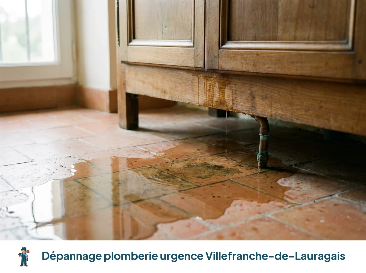 Dépannage plomberie urgence à Villefranche-de-Lauragais