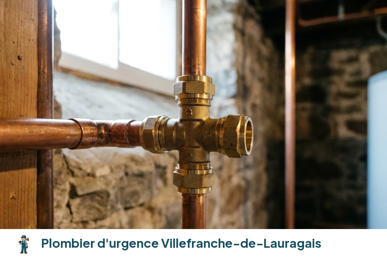 Plombier d'urgence à Villefranche-de-Lauragais