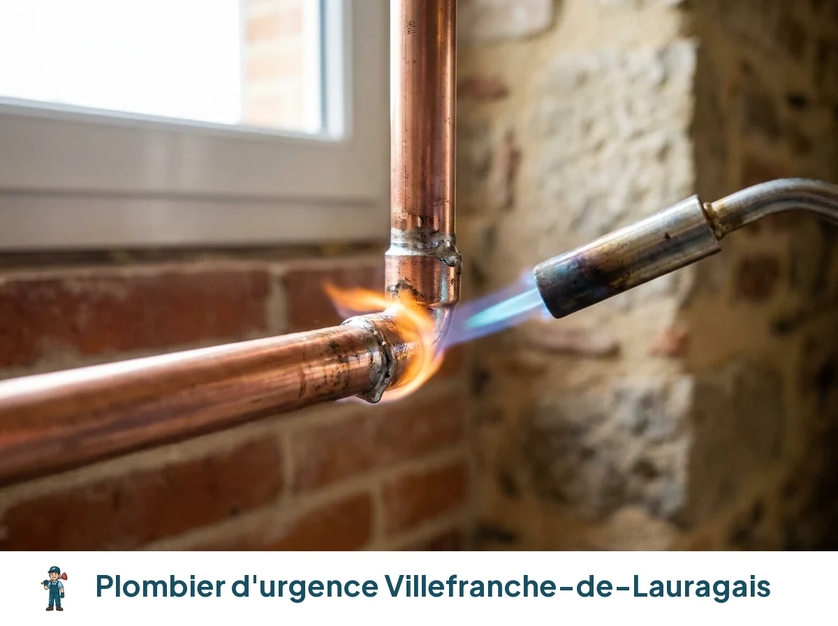 Plombier d'urgence à Villefranche-de-Lauragais