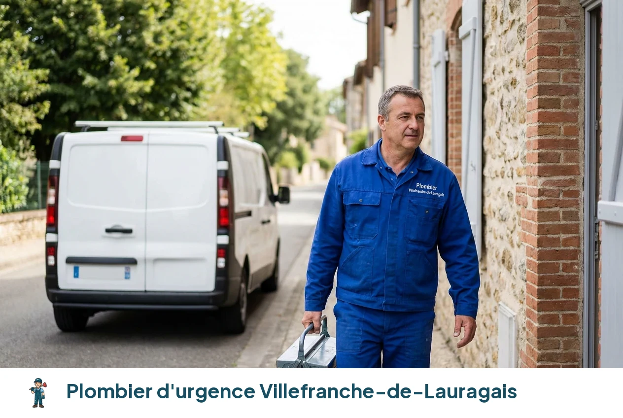 Plombier d'urgence à Villefranche-de-Lauragais