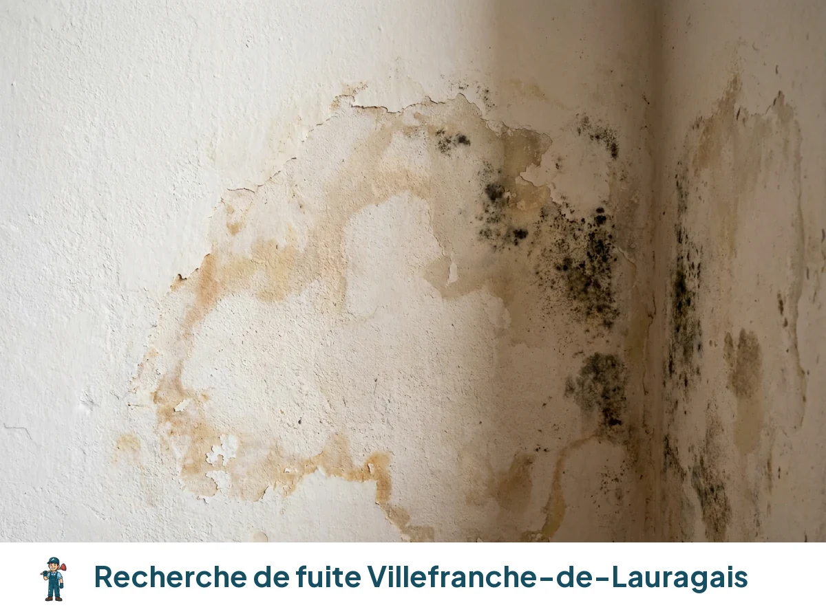 Recherche de fuite à Villefranche-de-Lauragais