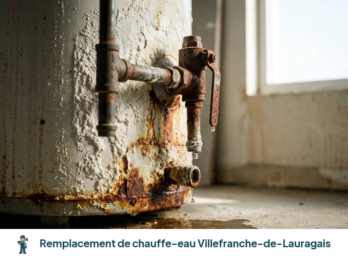 Remplacement de chauffe-eau à Villefranche-de-Lauragais