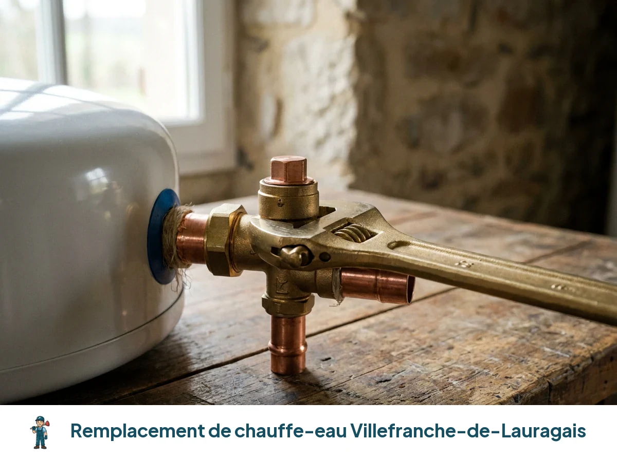 Remplacement de chauffe-eau à Villefranche-de-Lauragais