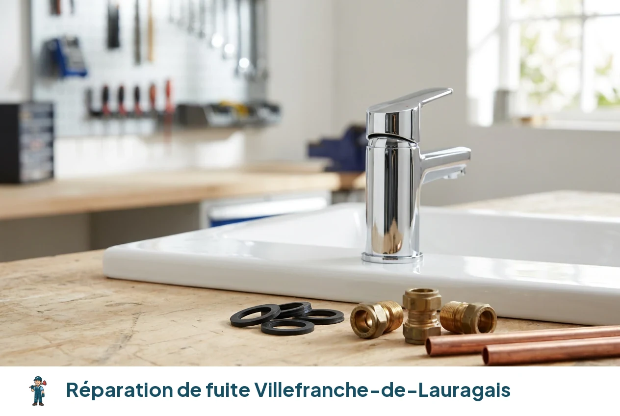 Réparation de fuite à Villefranche-de-Lauragais