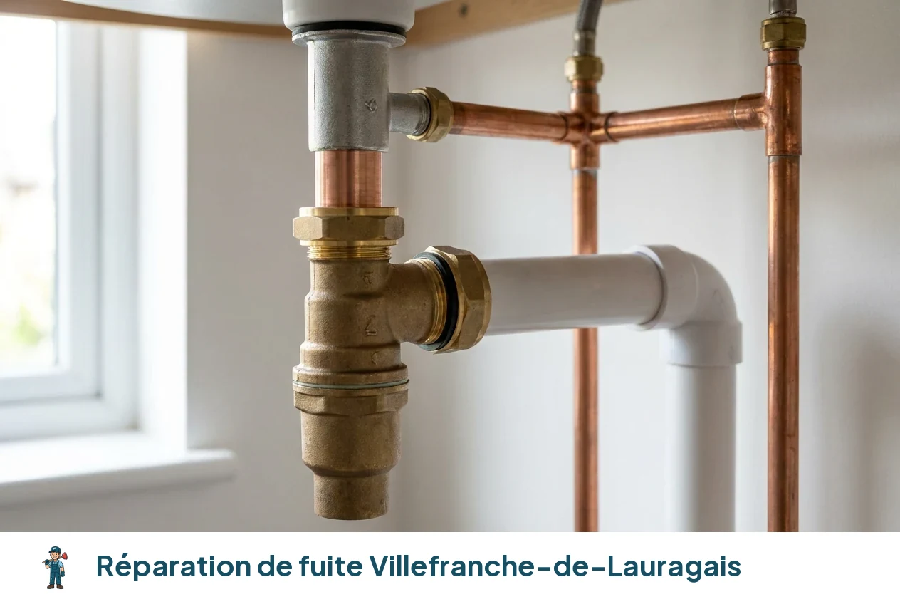 Réparation de fuite à Villefranche-de-Lauragais