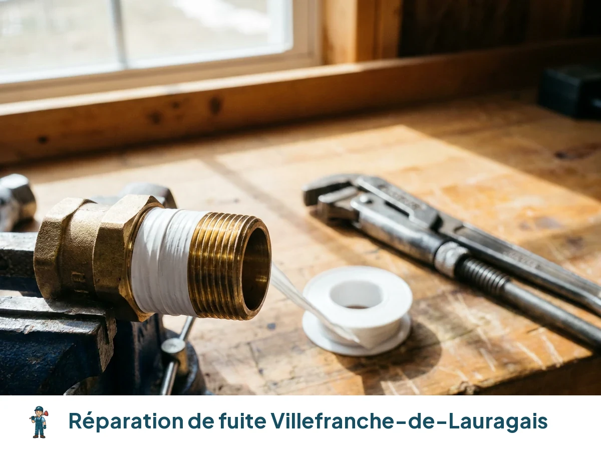 Réparation de fuite à Villefranche-de-Lauragais