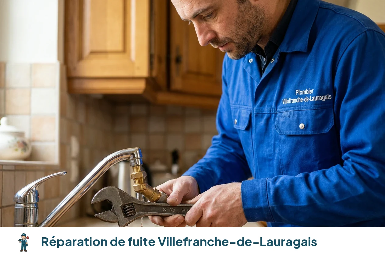 Réparation de fuite à Villefranche-de-Lauragais